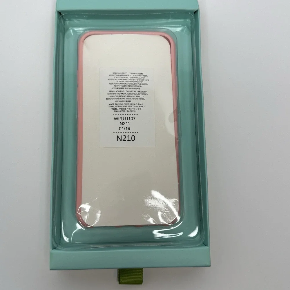 Kate Spade New York Comold Case For IPhone XS/X Pink Flamingos New Open Box